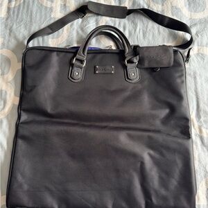 Robert Graham Black Garment Bag with colorful inside